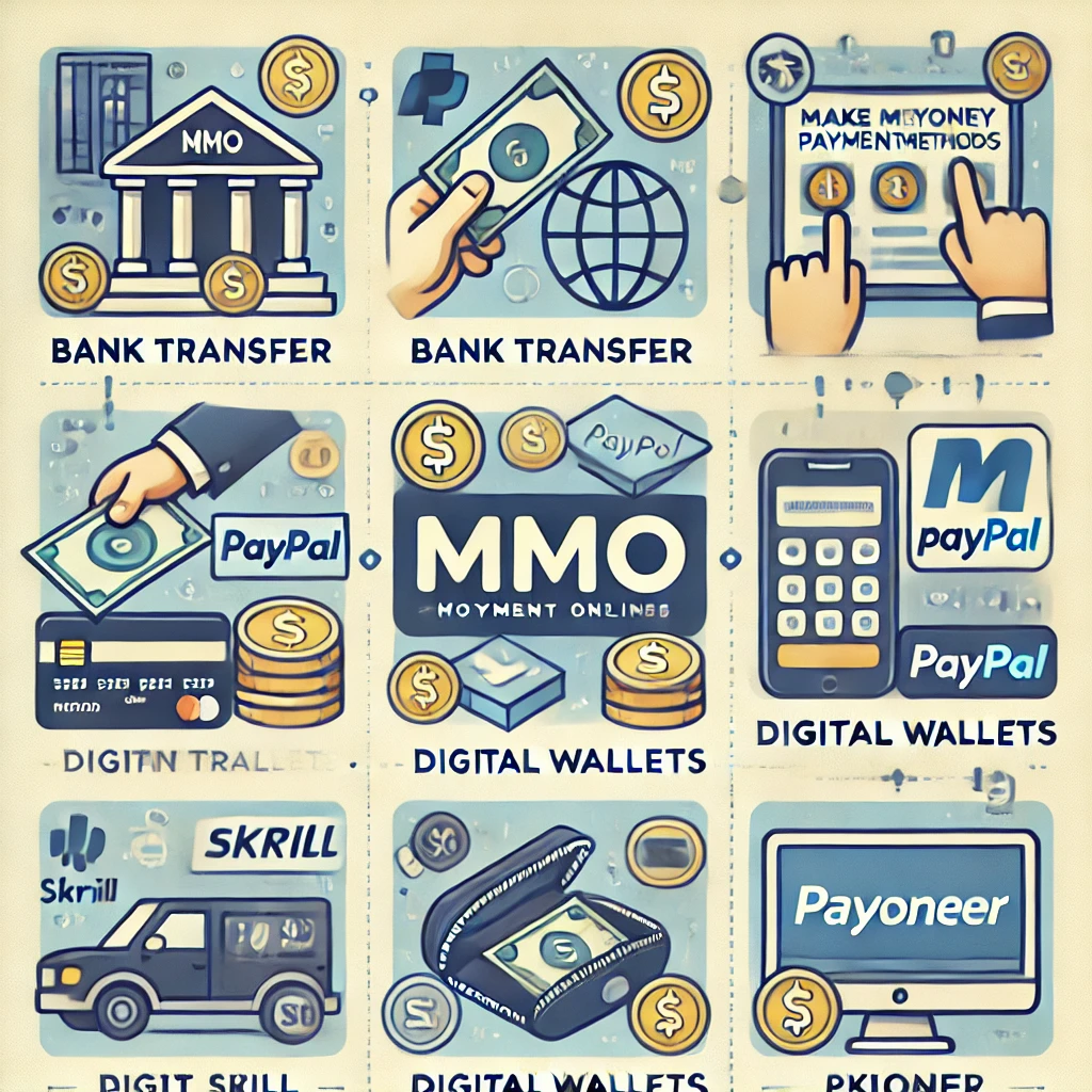 Nhận Tiền MMO Bằng Cách Nào?